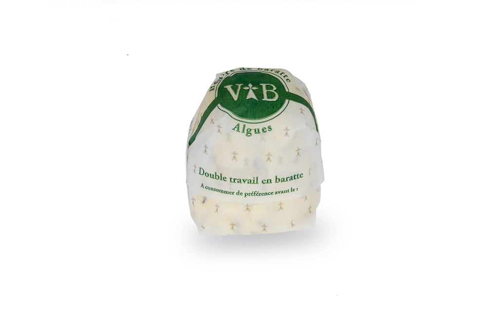 Beurre de baratte aux Algues de Roscoff - Motte 110g